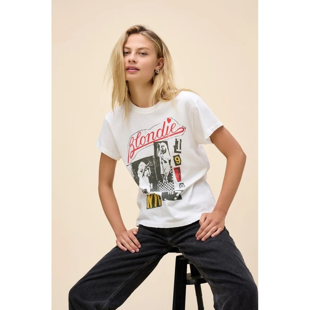 Blondie Valentine Collage Tour Tee